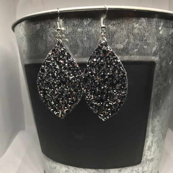 Faux Leather Earrings - Picture 1 of 1